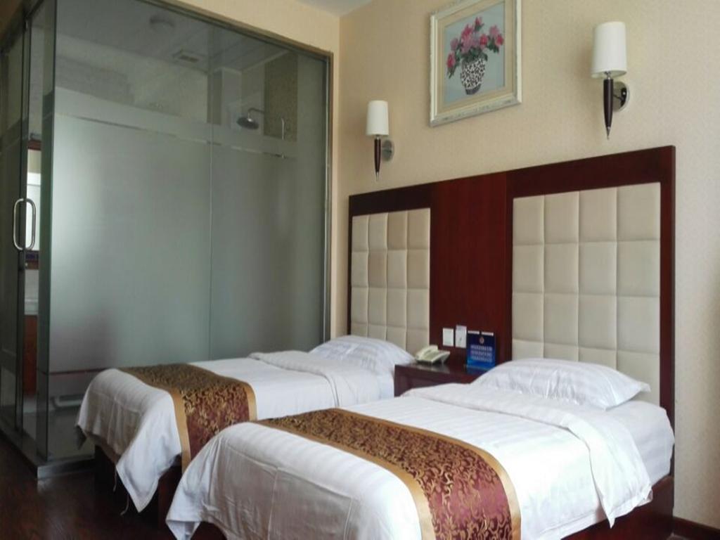 Beijing Gongmei Blue Peacock Business Hotel Oda fotoğraf