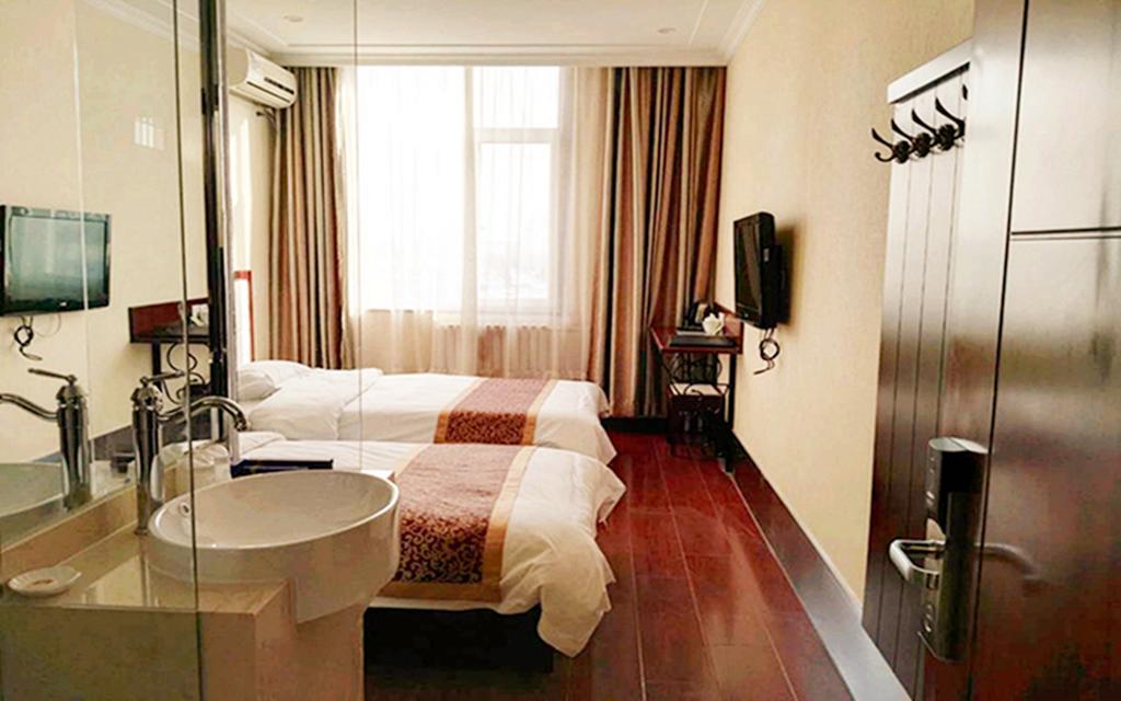 Beijing Gongmei Blue Peacock Business Hotel Dış mekan fotoğraf